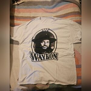 Waylon Jennings TOUR 79 REPRINT T-SHIRT See Measurements XL